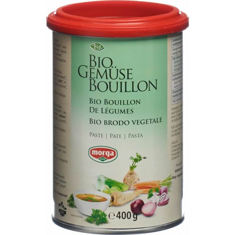 Gemüse Bouillon Paste Bio 400g Natürlicher Geschmacksverstärker